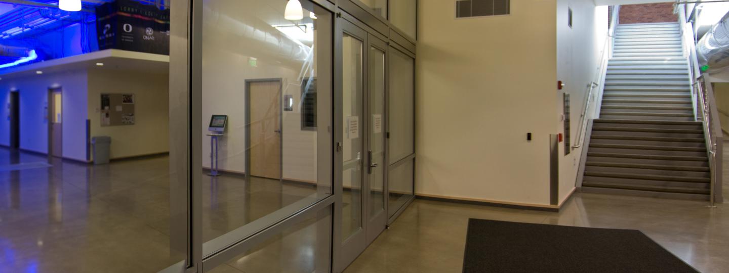 The lobby of CAMCOR.