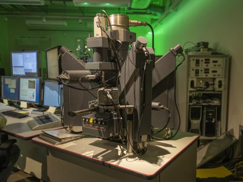 CAMECA SX100 Electron Microprobe.