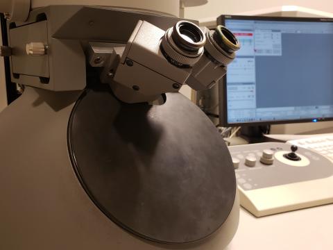 The FEI Tecnai G2 Spirit transmission electron microscope.