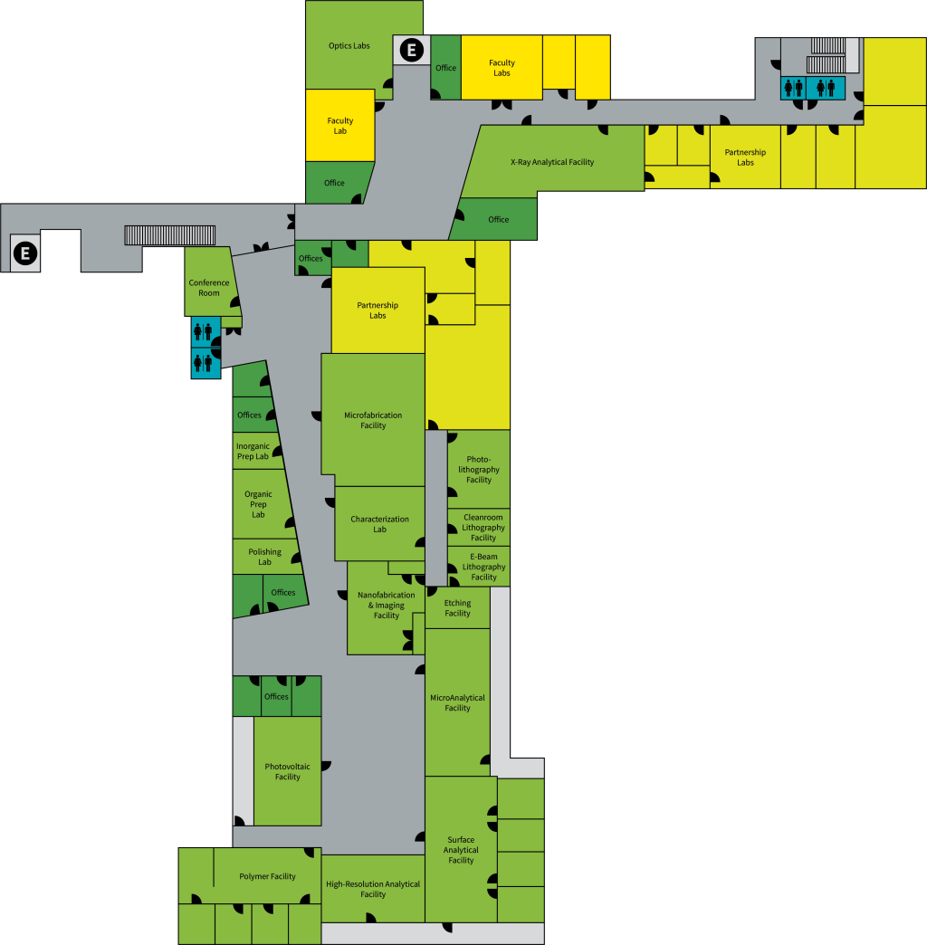 Floorplan of CAMCOR.